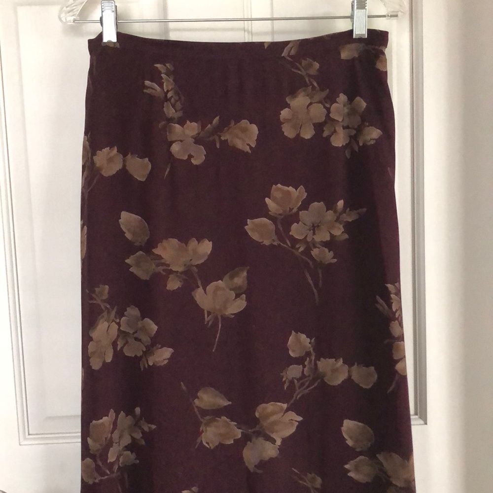 Eddie Bauer • Vintage Floral Skirt